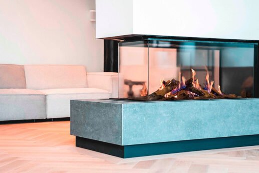 M-Design TRUE VISION 1000 RD QUATRO ROOM DIVIDER ( SEPARADORA DE AMBIENTES ) de gas