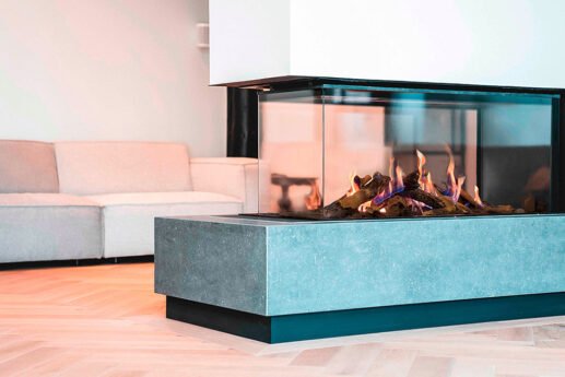 M-Design TRUE VISION 1300 RD QUATRO ROOM DIVIDER (SEPARADORA DE AMBIENTES) de gas